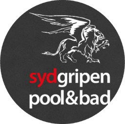 Sydgripen Pool och Bad AB logotyp