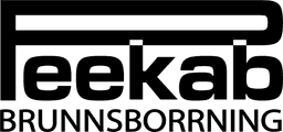 Peekab Brunnsborrning logotyp